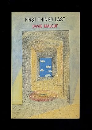 Seller image for FIRST THINGS LAST (First UK edition - PBO) for sale by Orlando Booksellers