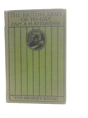 Imagen del vendedor de The British Army of To-day a la venta por World of Rare Books