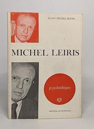 Bild des Verkufers fr Michel leiris - psychothque zum Verkauf von crealivres