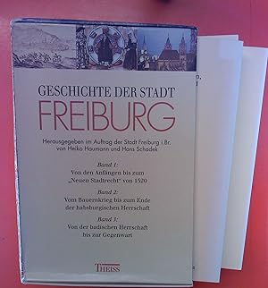 Bild des Verkäufers für Geschichte der Stadt Freiburg. 3 Bände, Band 1: Von den Anfängen bis zum zum Verkauf von biblion2