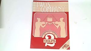 Bild des Verkufers fr Two's Company. Music for Two Violins. zum Verkauf von Goldstone Rare Books