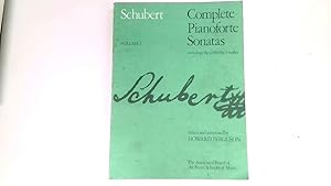 Immagine del venditore per Complete Pianoforte Sonatas. Volume 1. venduto da Goldstone Rare Books
