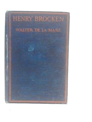 Image du vendeur pour Henry Brocken mis en vente par World of Rare Books