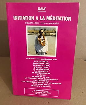 Image du vendeur pour Initiation  la mditation mis en vente par librairie philippe arnaiz