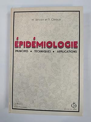 Imagen del vendedor de Epidmiologie. Principes, techniques, applications. a la venta por TraperaDeKlaus