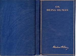 Seller image for On Being Human for sale by Dorley House Books, Inc.