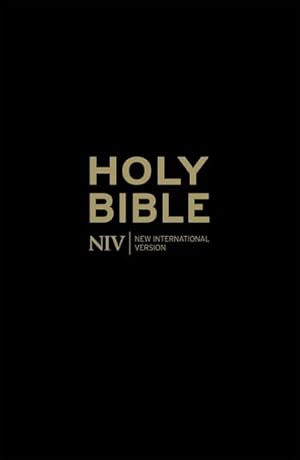 Seller image for NIV Popular Cross-Reference Black Leather Bible for sale by AHA-BUCH GmbH