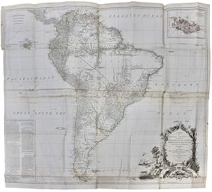 A Map of South American Containing Tierra-Firma, Guayana, Newe Granada, Amazonia, Brasil, Peru, P...