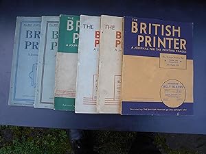 The British Printer,a journal for the printing trade,6 issues