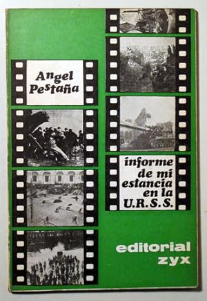 Seller image for INFORME DE MI ESTANCIA EN LA URSS - Madrid 1968 for sale by Llibres del Mirall