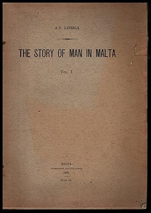 The Story of Man in Malta by A V Laferla 1939 (A Rare Book)