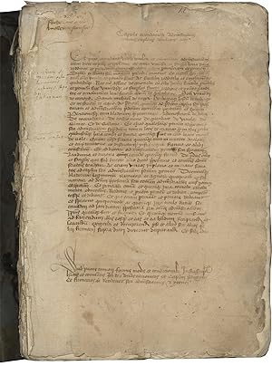 Administrative Records from the Chapter of the CathÃ drale Saint-Trophime; in Latin, manuscript o...