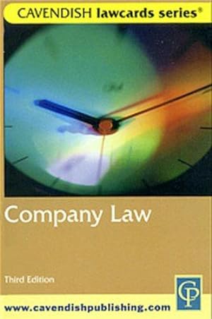 Bild des Verkufers fr Cavendish: Company Lawcards zum Verkauf von WeBuyBooks