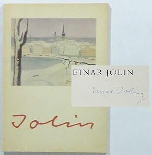 Seller image for Einar Jolin. Liljevalchs Konsthall. Katalog nr 224. for sale by Patrik Andersson, Antikvariat.