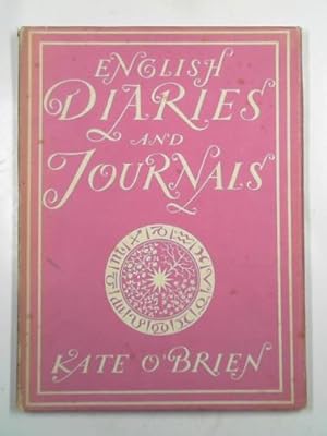 Seller image for English diaries and journals for sale by Cotswold Internet Books
