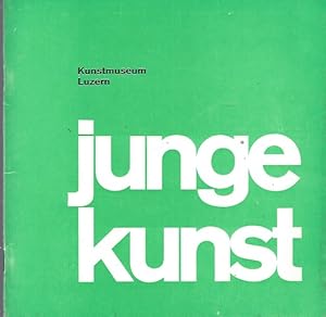 Immagine del venditore per junge kunst - Kunstmuseum Luzern 21. Februar bia 21. Mrz 1965 - Jean Baier - Frderic Mller - Albert Rouiller - Hans Schrer venduto da ART...on paper - 20th Century Art Books