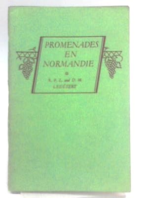 Bild des Verkufers fr Promenades en Normandie zum Verkauf von World of Rare Books