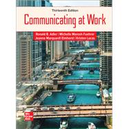 Seller image for Adler 13th edition Communicating at Work looseleaf book with Connect access card for sale by eCampus