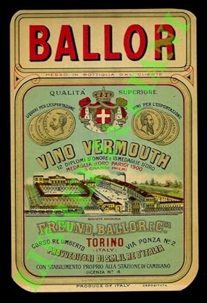 Ballor. Vino vermouth.