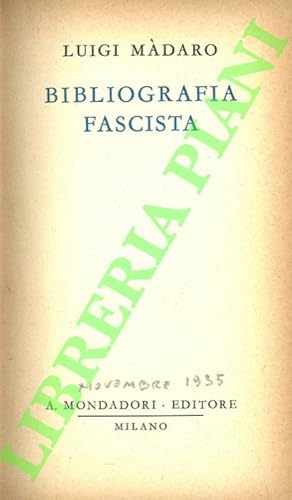 Bibliografia fascista.