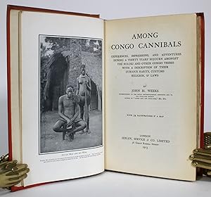 Seller image for Among Congo Cannibals: Experiences, Impressions, and Adventures During a Thirty Years' Sojourn Amongs the Boloki and Other Congo Tribes with a Description of their Curious Habits, Customs, Religion & Laws for sale by Minotavros Books,    ABAC    ILAB