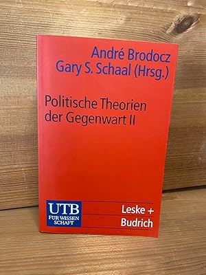 Seller image for Politische Theorien der Gegenwart; Teil: 2. UTB ; 2219 for sale by Buchhandlung Neues Leben