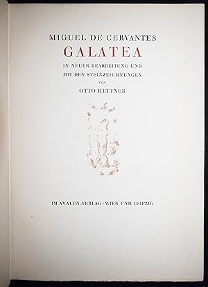 Galatea. In neuer Bearbeitung und mit den Steinzeichnungen von Otto Hettner.