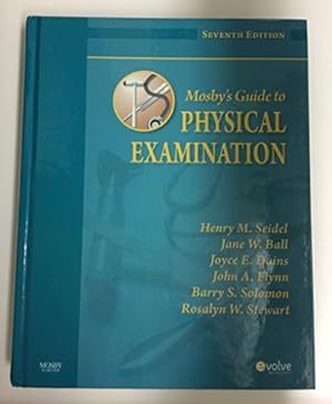 Image du vendeur pour Mosby's Guide to Physical Examination, 7th Edition mis en vente par Reliant Bookstore