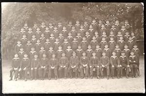 Gruppenfoto von einem Zug der Reichsmarine