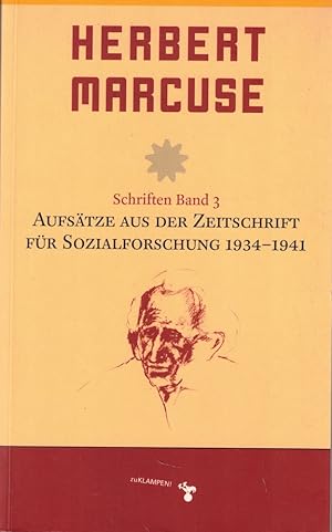 Bild des Verkufers fr Aufsatze aus der Zeitschrift fur Sozialforschung 1934-1941 zum Verkauf von Kenneth Mallory Bookseller ABAA