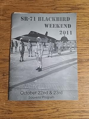 SR- 71 Blackbird Weekend 2011 Souvenir Program