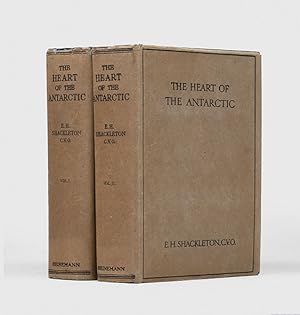 Bild des Verkufers fr The Heart of the Antarctic. Being the story of the British Antarctic Expedition 1907-1909. With an introduction by Hugh Robert Mill, D.Sc. An account of the first journey to the south magnetic pole by professor T. W. Edgeworth David, F.R.S. zum Verkauf von Peter Harrington.  ABA/ ILAB.