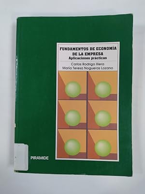 Imagen del vendedor de Fundamentos de economa en la empresa. a la venta por TraperaDeKlaus