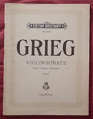 Sonate Op. 13, G dur - sol majeur - G major (Für Pianoforte und Violine)