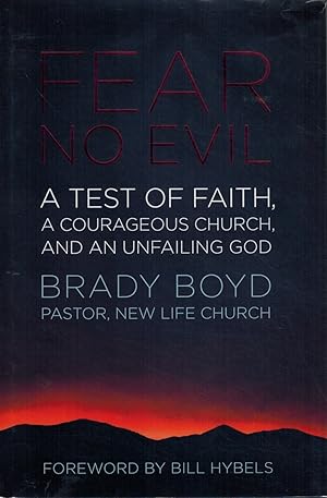 Seller image for FEAR NO EVIL A Test of Faith, a Courageous Church, and an Unfailing God for sale by Z-A LLC