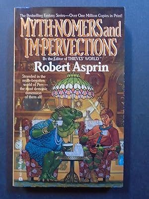 Bild des Verkufers fr MYTH-NOMERS AND IM-PERVECTIONS zum Verkauf von Robert Gavora, Fine & Rare Books, ABAA