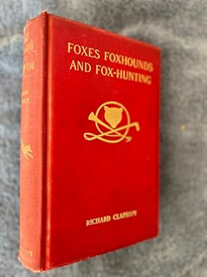 Imagen del vendedor de Foxes, Foxhounds and Fox-Hunting a la venta por Tiber Books