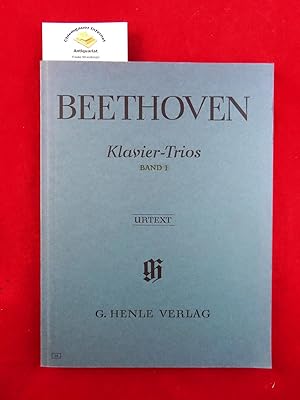 Trios für Klavier, Violine und Violoncello. Band I. Urtext . Nach den Originalausgaben herausgege...