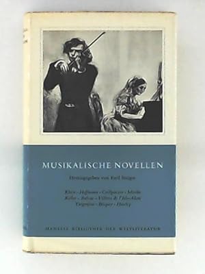 Image du vendeur pour Musikalische Novellen. Auswahl und Nachwort von Emil Staiger. mis en vente par Leserstrahl  (Preise inkl. MwSt.)