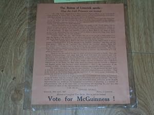 Circular Titled: The Bishop of Limerick Speaks: How the Irish Prisoners are treated - with a full...