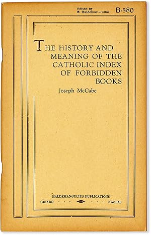 The History and Meaning of the Catholic Index of Forbidden Books