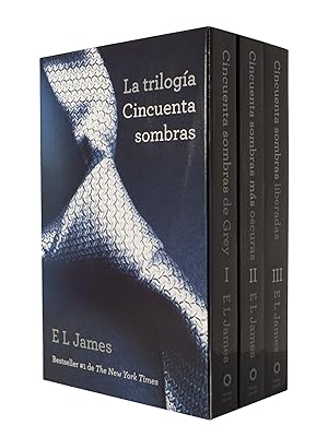 Imagen del vendedor de Triloga Cincuenta Sombras: Cincuenta Sombra de Grey Cincuenta Sombras Mas Oscuras Cincuenta Sombras Liberadas 3- Volume Boxed Set a la venta por moluna