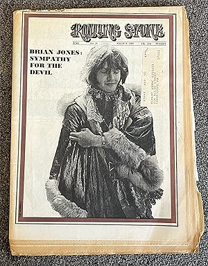 Rolling Stone Magazine No. 39: August 9, 1969. Brian Jones: Sympathy for the Devil