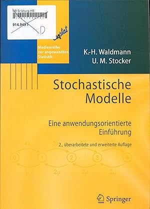 Seller image for Stochastische Modelle Karl-Heinz Waldmann ; Ulrike M. Stocker for sale by avelibro OHG