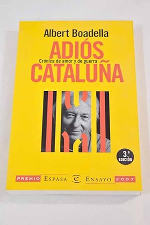 Imagen del vendedor de Adiós Cataluña a la venta por Alcaná Libros