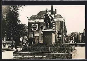 Bild des Verkufers fr Ansichtskarte Dordrecht, Standbeeld Ary Scheffer zum Verkauf von Bartko-Reher