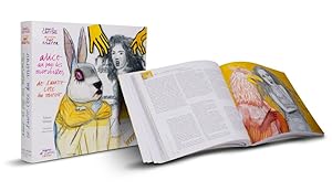 Seller image for Alice au Pays des Merveilles et De l autre côté du Miroir de Lewis Carroll illustrés par Pat Andrea (édition bilingue) for sale by Éditions Diane de Selliers