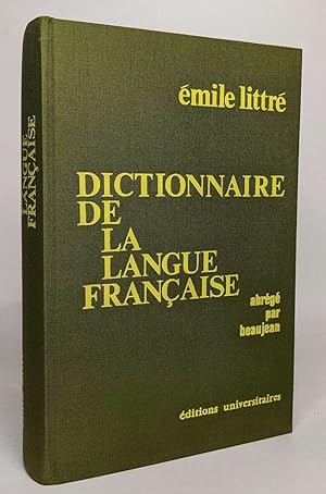 Dictionnaire de la langue française - abrégé par Beaujean