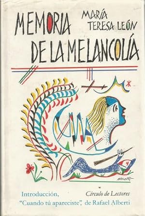 Seller image for MEMORIA DE LA MELANCOLIA for sale by Palabras & Cosas