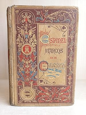 Seller image for Marcos de Obregon. Vicente Espinel. Biblioteca Arte y Letras, 1881. Ilustrado Pellicer. for sale by Bibliomania